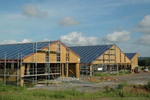 bâtiment agricole stockage panneaux photovoltaïques