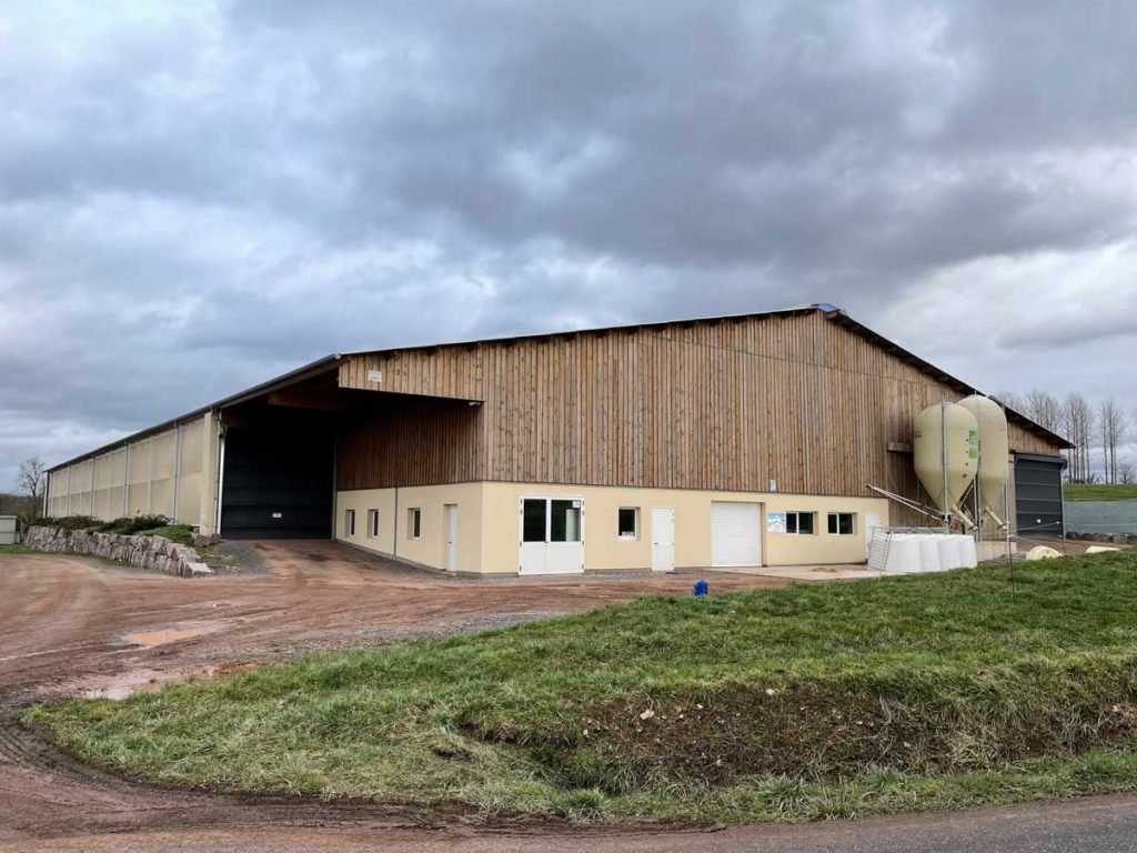 Bâtiment bois lamellé collé en Meurthe et Moselle