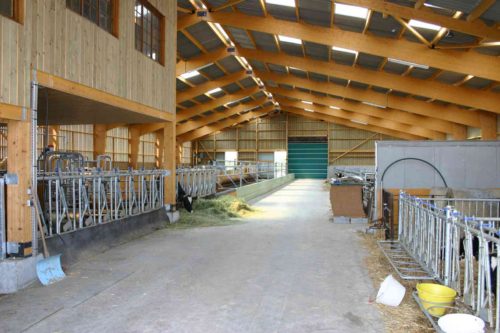 bâtiment lait passerelle