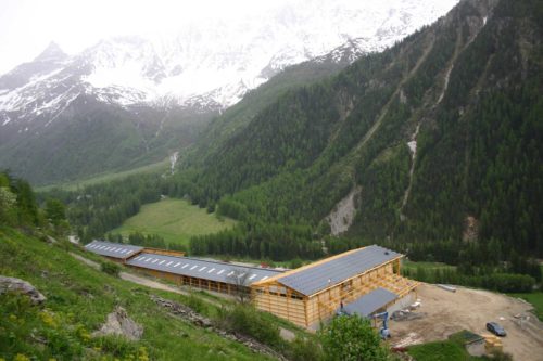 bâtiment vaches laitières montagne