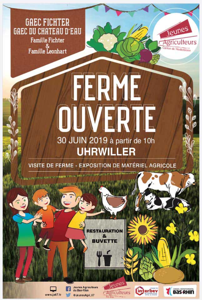 Ferme ouverte à UHRWILLER en Alsace