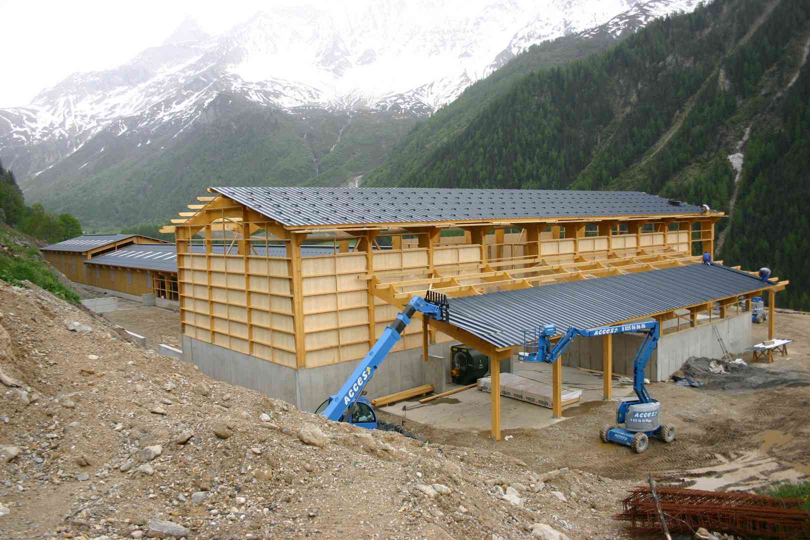 Réalisations hangar agricole stockage - bâtiment séchage bois