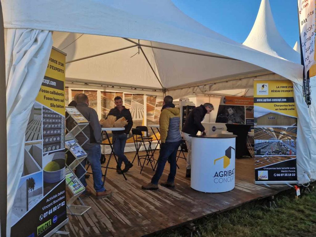 AGRIBAT CONCEPT à la Foire de POUSSAY