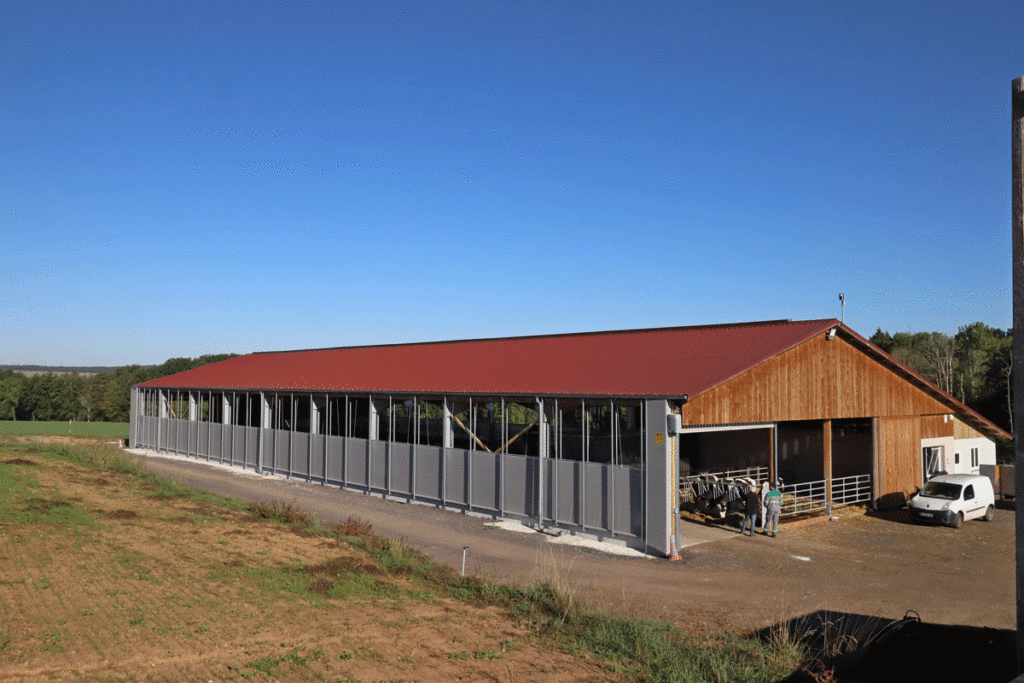 Ventilation avec filets réglables